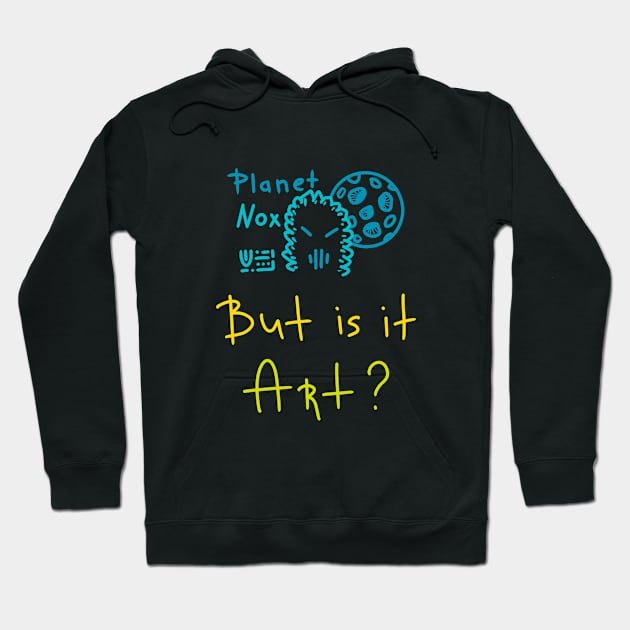 But is it art, Versecism Artist Life, Motivational Quote Hoodie by Enzo Bentayga